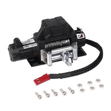 Load image into Gallery viewer, Wireless Remote Controlled Winch 1/10th scale - Black or Grey
