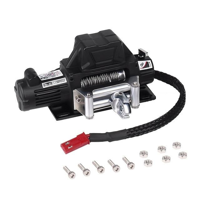 Wireless Remote Controlled Winch 1/10th scale - Black or Grey