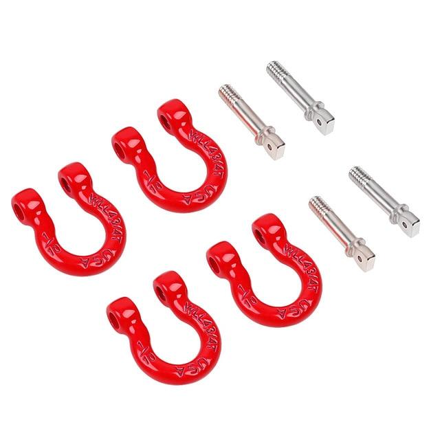 Metal Trailer Tow Hooks 1/10th Scale