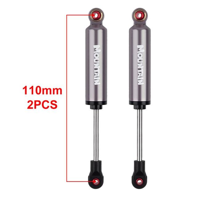 2pcs Built-in Spring 110mm Shock Absorber Damper - Grey, Red