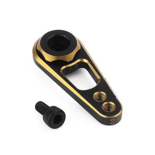 1PCS 25T Double Hole Aluminum Alloy Steering Servo Arm Horn 1/10th scale