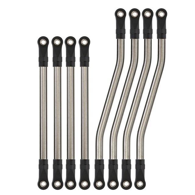 8 piece set Steel Link Plastic Rod End for Axial Capra