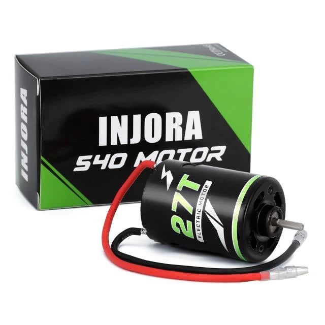 INJORA 540 Waterproof Brushed Motor 20T 27T 35T 45T for 1/10 RC Rock Crawler